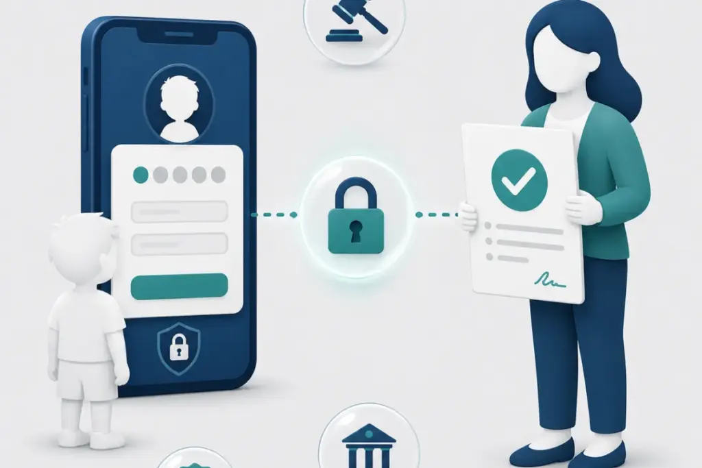 Parent granting consent while child accesses an app — COPPA parental consent and compliance process